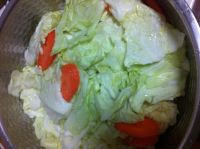 腌酸辣包菜