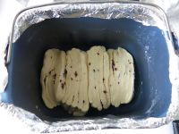 千层蔓越莓面包