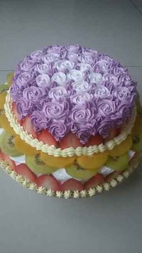 玫瑰花蛋糕