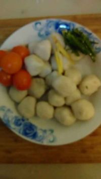 番茄煮鱼丸
