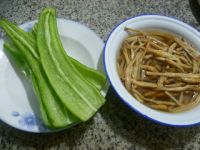 青椒炒黄花菜