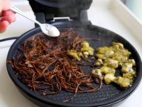 茶树菇炒海蛎