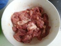 芹菜尖椒炒肉丝