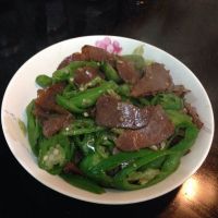 青椒牛肉