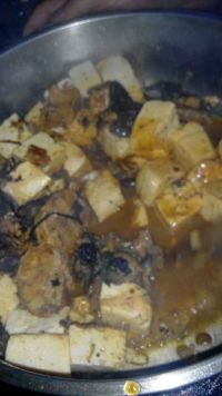 鳕鱼蛤蟆炖豆腐
