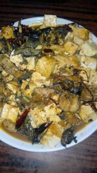 鳕鱼蛤蟆炖豆腐
