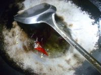 香菇大豆蛋白炒莲藕