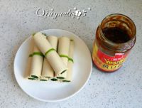 菠菜豆皮卷