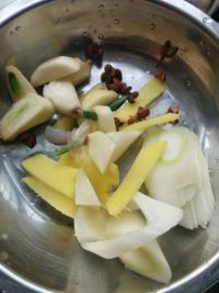 乌贼鱼菠菜汤