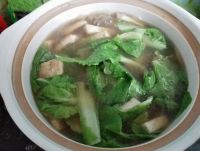 小白菜炖豆腐粉条