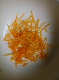 美味橙皮奶油土司
