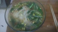 番茄虾皮汤面
