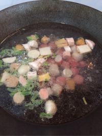 紫菜火锅丸子面