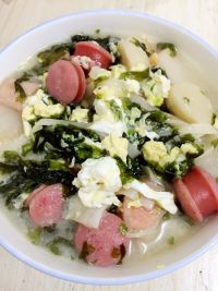 紫菜火锅丸子面