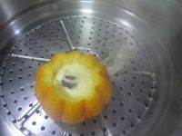 金瓜海参蛋羹