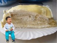 榴莲千层蛋糕