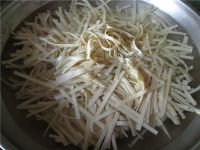 大葱炝干豆腐丝