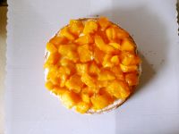 梅花奶油霜蛋糕