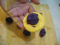 紫薯南瓜饼