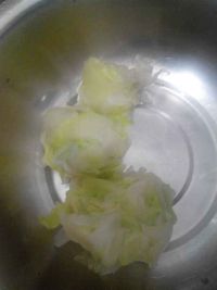 白菜炒丸子