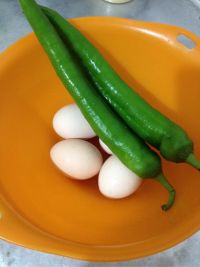 青椒肉片炒蛋