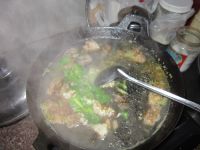 鳗鱼干煮面