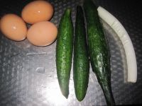 黄瓜鸡蛋蒸饺