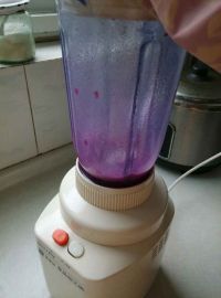 亲子美食紫薯泥紫薯汁