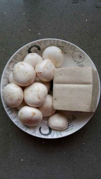 口蘑烧豆腐