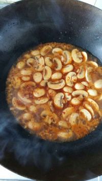 口蘑烧豆腐