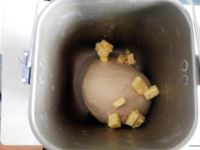 香葱肉松面包卷
