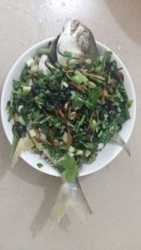 蒜蓉豆豉蒸仓鱼