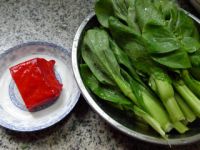 红培根炒菜芯