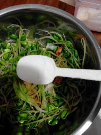 凉拌绿豆芽