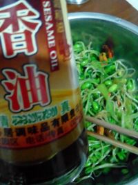 凉拌绿豆芽