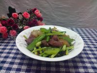 青椒蒜苔炒腊肉