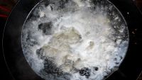 生汆豆腐丸子汤