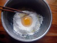 小白菜煎饼