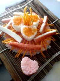 米饭蛋糕寿司