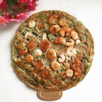 海鲜蔬菜虾仁饼
