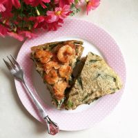 海鲜蔬菜虾仁饼