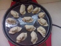 韭菜豆干煎饺