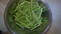 长豆角炒肉片