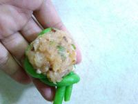 鸡胸肉酿豆角