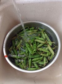 煮豌豆