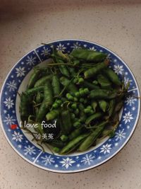 煮豌豆