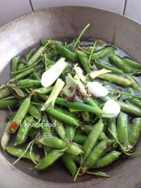 煮豌豆