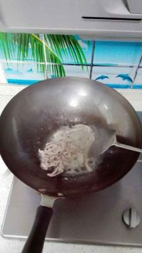 肉丝青椒炒芸豆