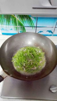 肉丝青椒炒芸豆