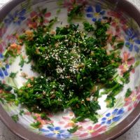 草头糯米饼